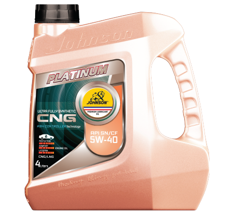 Johnson CNG platinum 4LTR 5W-40